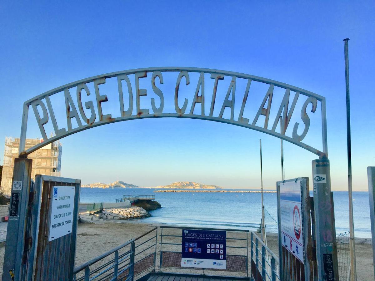 Vue Mer Le Panoramique Vieux-Port De Marseille Exterior photo